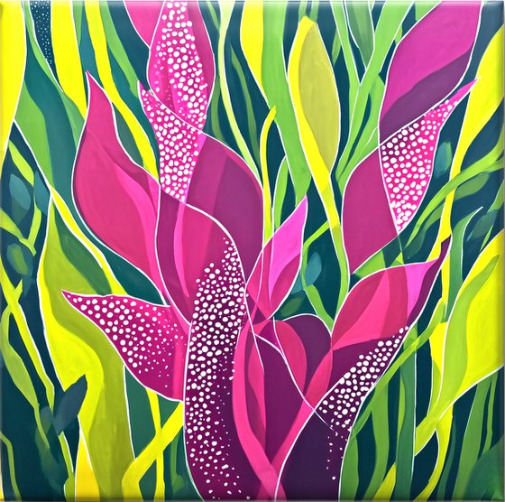 Tropical Leaves Dance #1