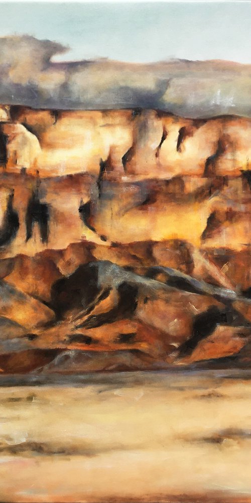 Burnt Light Canyon by illya nimo