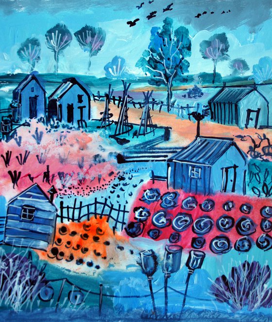 Winter on the Allotments