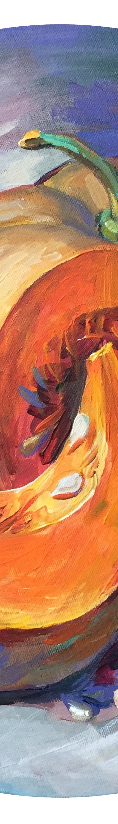 Pumpkin. Autumn still life. by Natalia Veyner