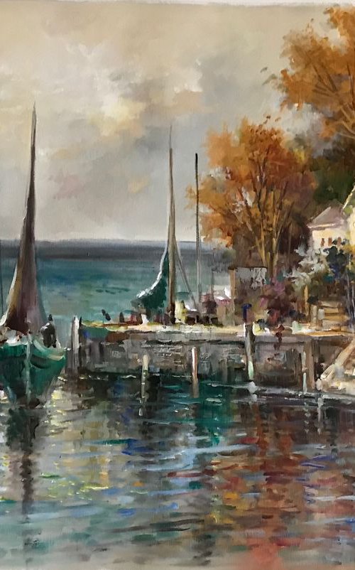 Fishing boat by W. Eddie