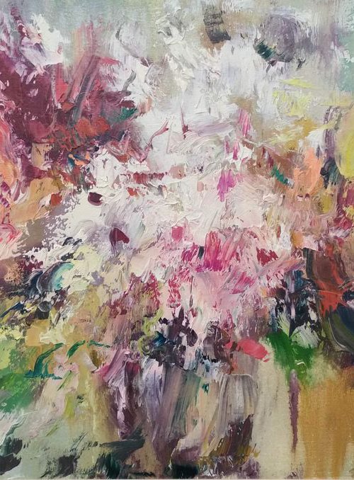 Abstract Flora 01 by Andrej  Ostapchuk