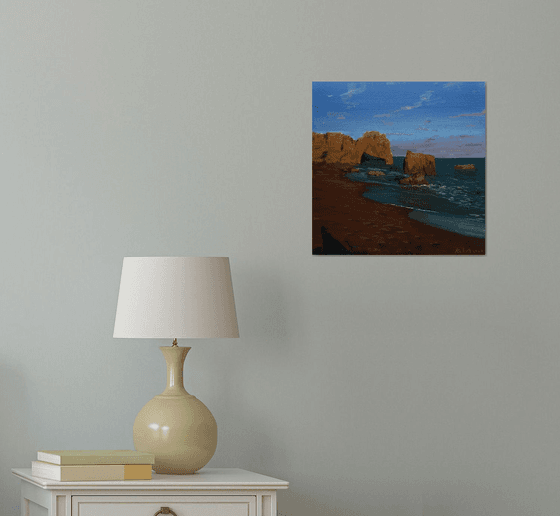 Evening on the shore