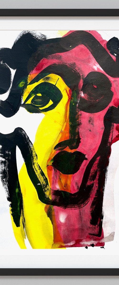 Greek Man by Makarova Abstract Art