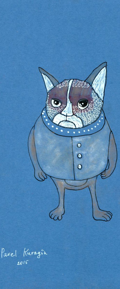 Sad cat by Pavel Kuragin