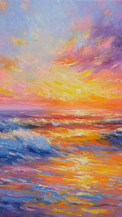 Magical Sunset Colors by Behshad Arjomandi