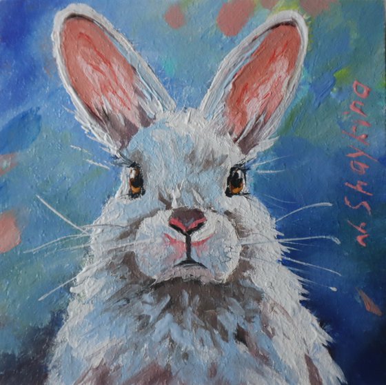 White Bunny, Set of 2