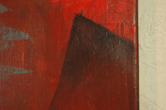 "Composition in red"