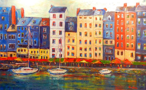 Honfleur France - 48x30