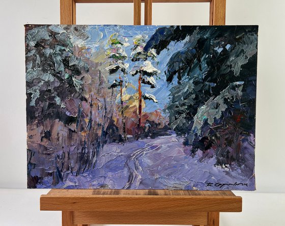 Among the Winter Trees