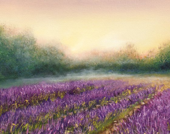 Lavender landscape 4