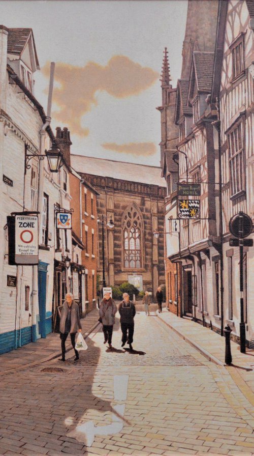 Church Street Shrewsbury by Paul Simpkins