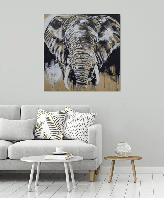 ELEPHANT #14 - Series 'One of the big five'