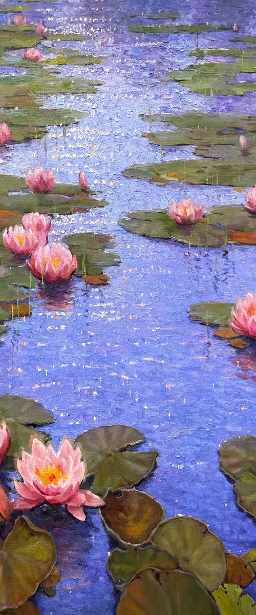 Water Lilies # 2 by Evgeniia Mekhova