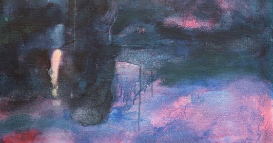 Landscape. Twilight Time.