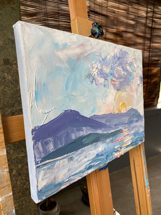 Blue Lagoon Sunrise Study