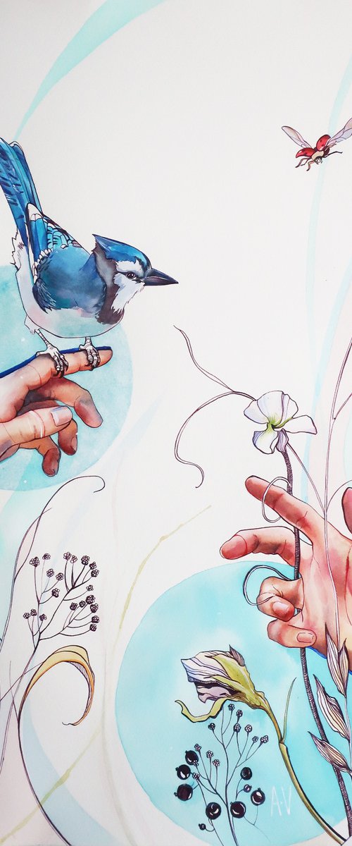 Hands by Alla Vlaskina