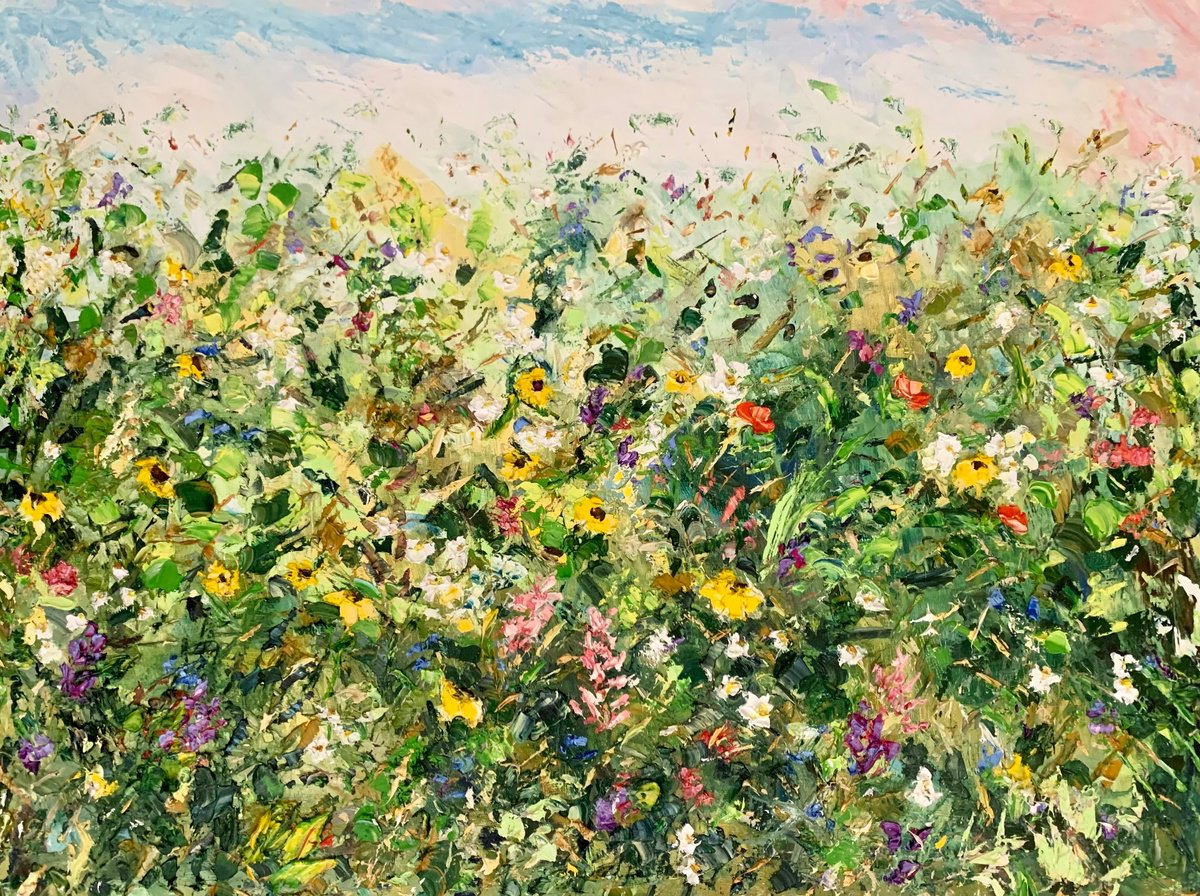 Flowers field by Vilma Gataveckien?