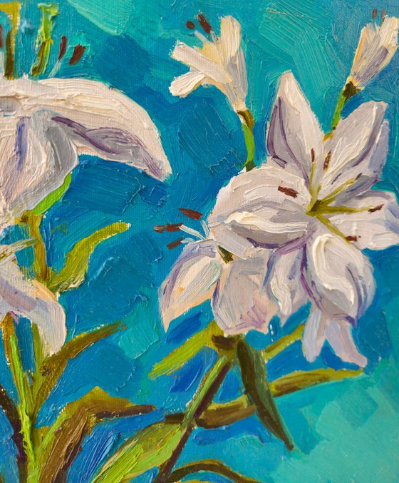 White Lilies