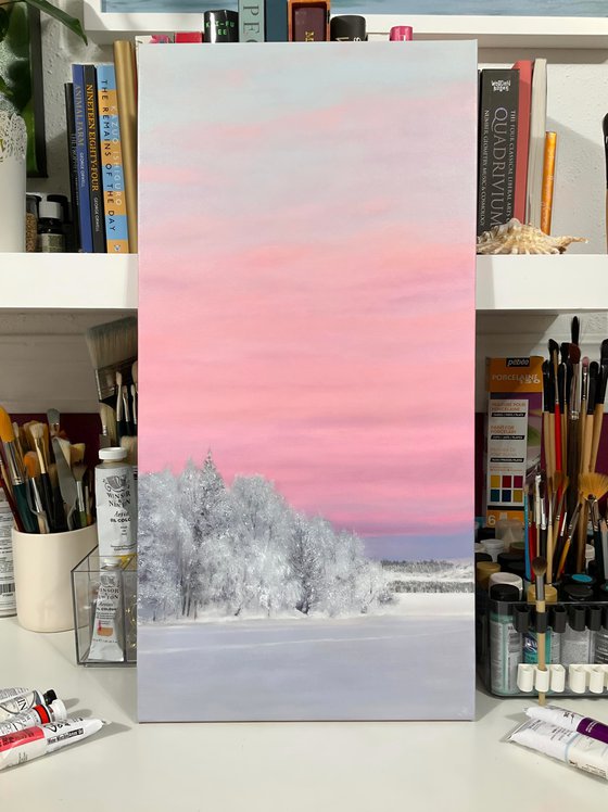 Serenity. Winter Landscape