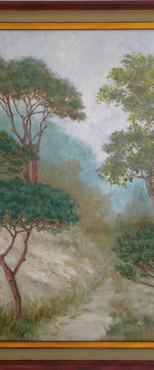 Woodland Scene III by Katia Bellini