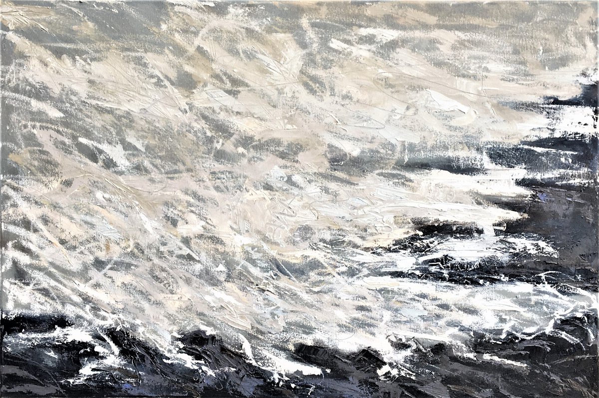 Stormy Surf, Salcombe by Nikki Wheeler