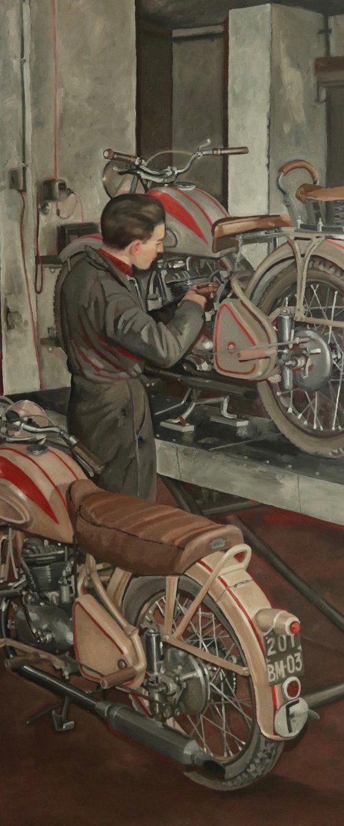 " L'Atelier Moto" by Benoit Montet