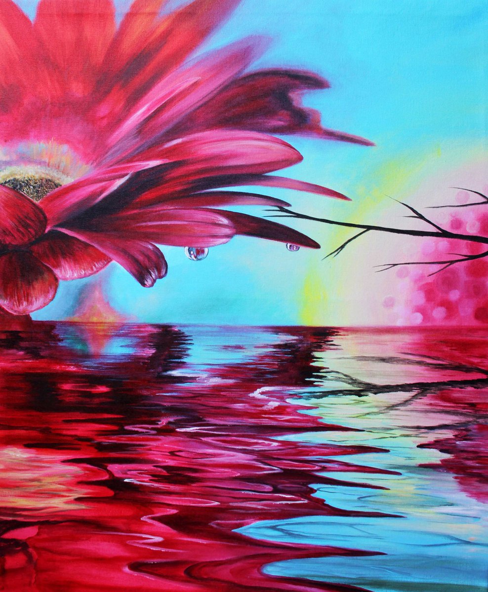 Crimson Lake by Shveta Saxena