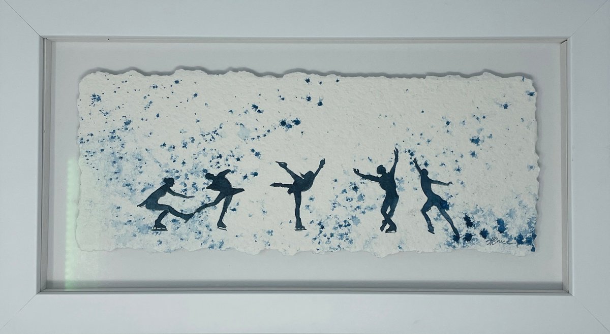 Iceskaters by Hannah Bruce