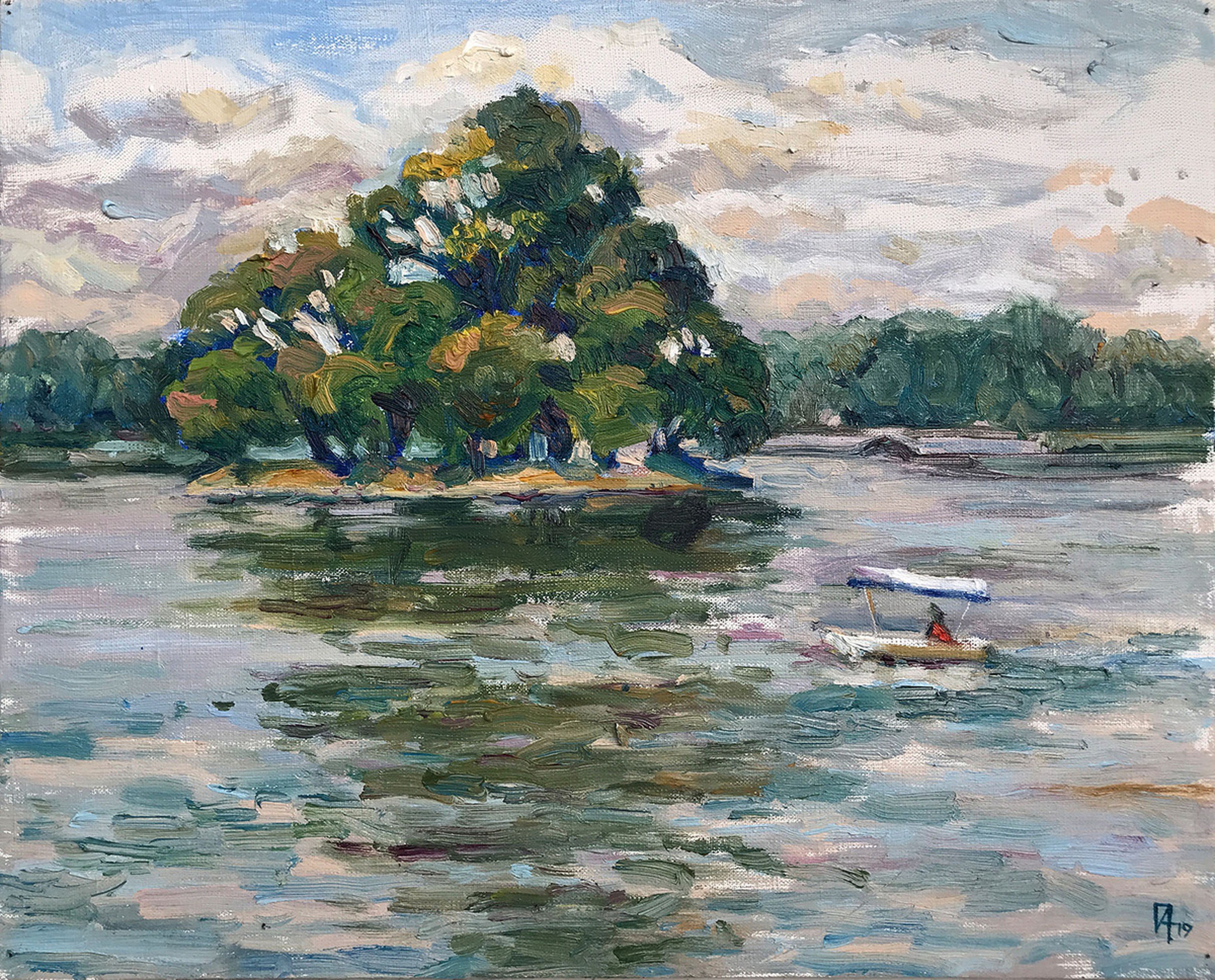 Desert Island Oil Painting By Galina Andreeva Artfinder