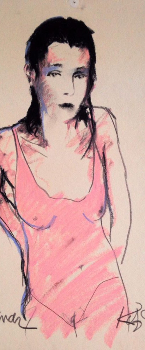 Dancer (Pink) by David Kofton
