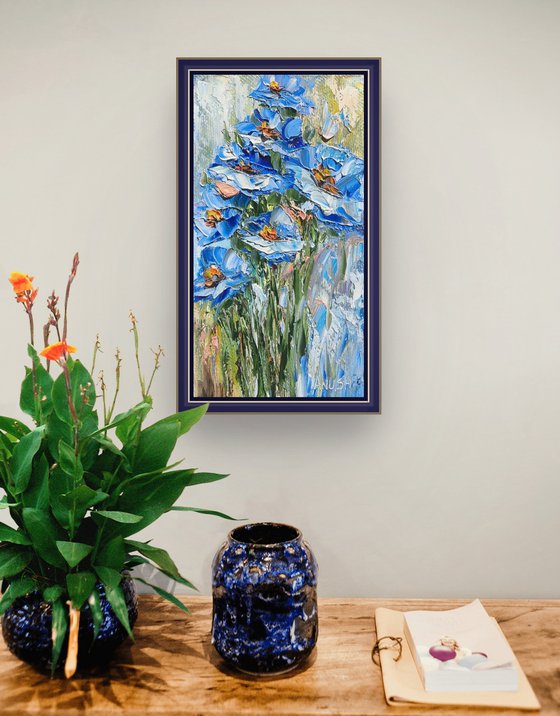 Blue Poppies