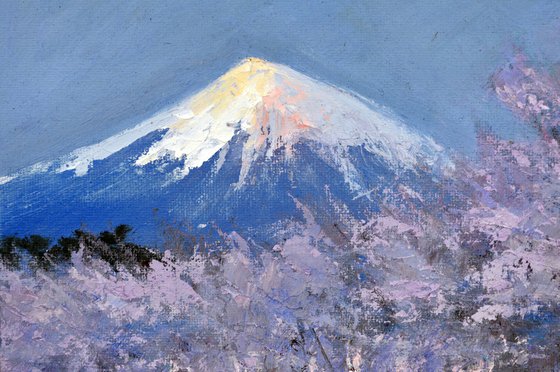 Purple Twilight over Fuji