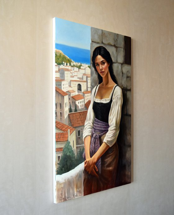 The Mediterranean girl V
