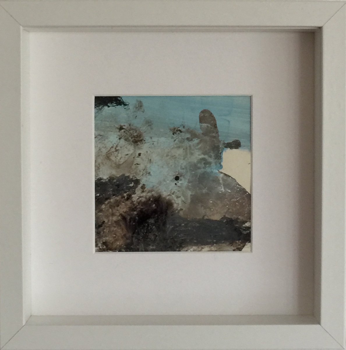 Abstract Acrylic Painting By Irene Gartner, 10 X 10, Waterworld 3, Original Artwork