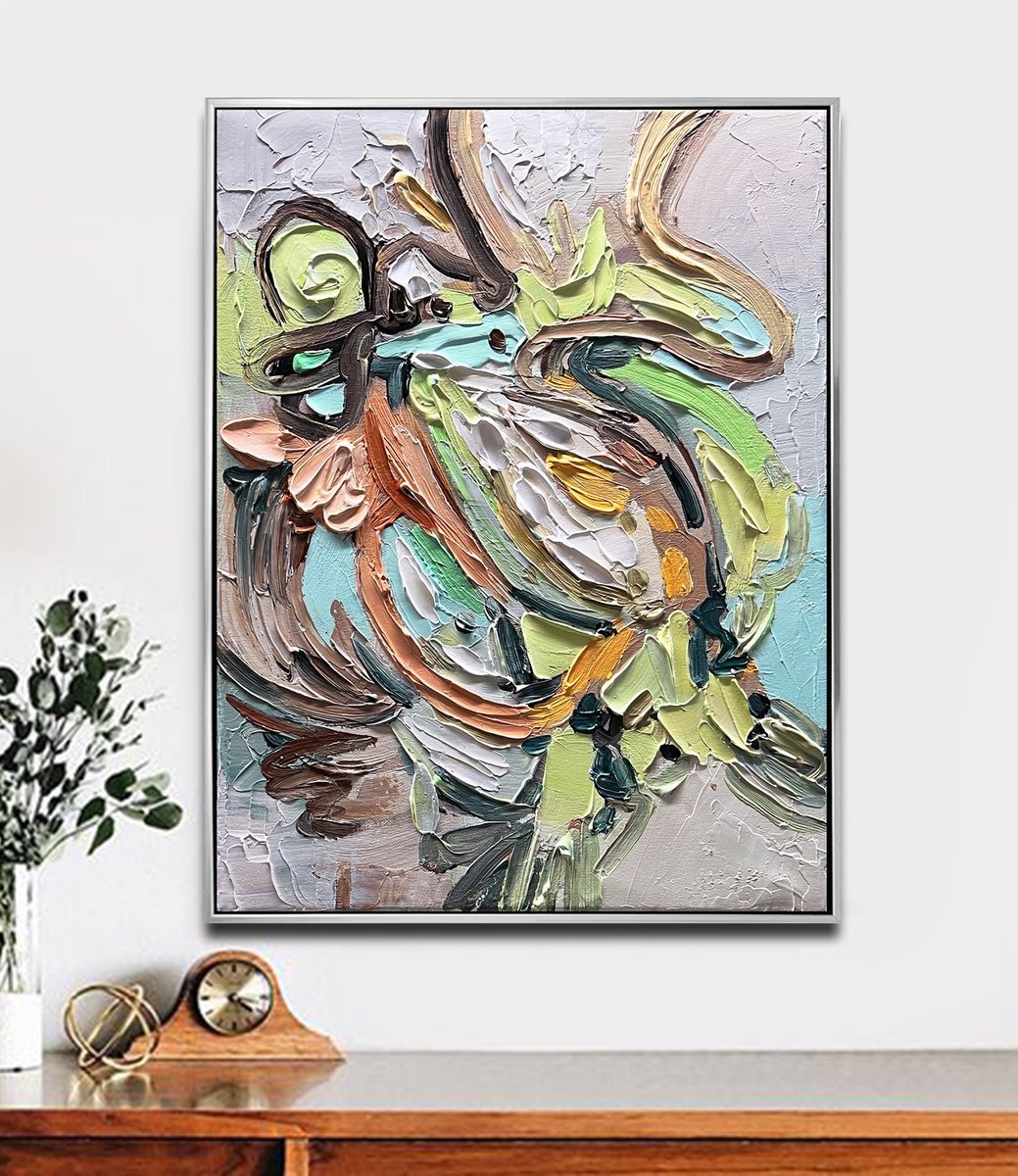  Sage Harmony By Lana Guise, 13 X 17, Artwork For Sale On Artfinder