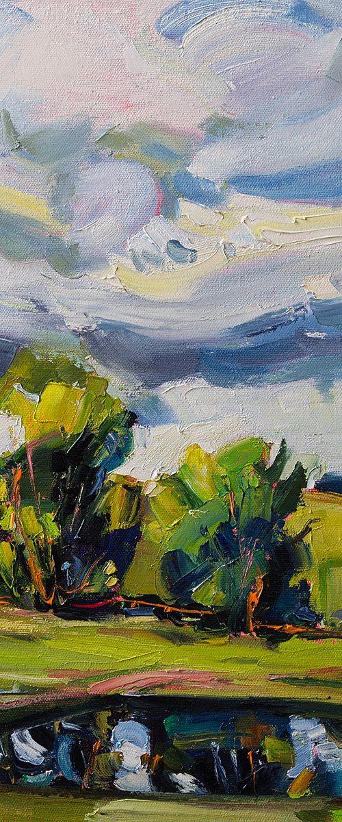 Wind Over the Hill by Daria Zavadenko
