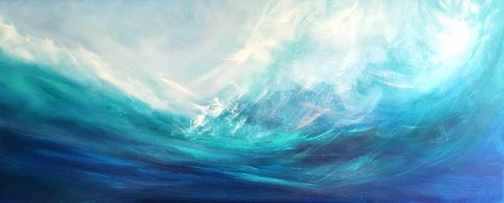 Pure Surf 1 - Surf, Wave Art, Seascape,