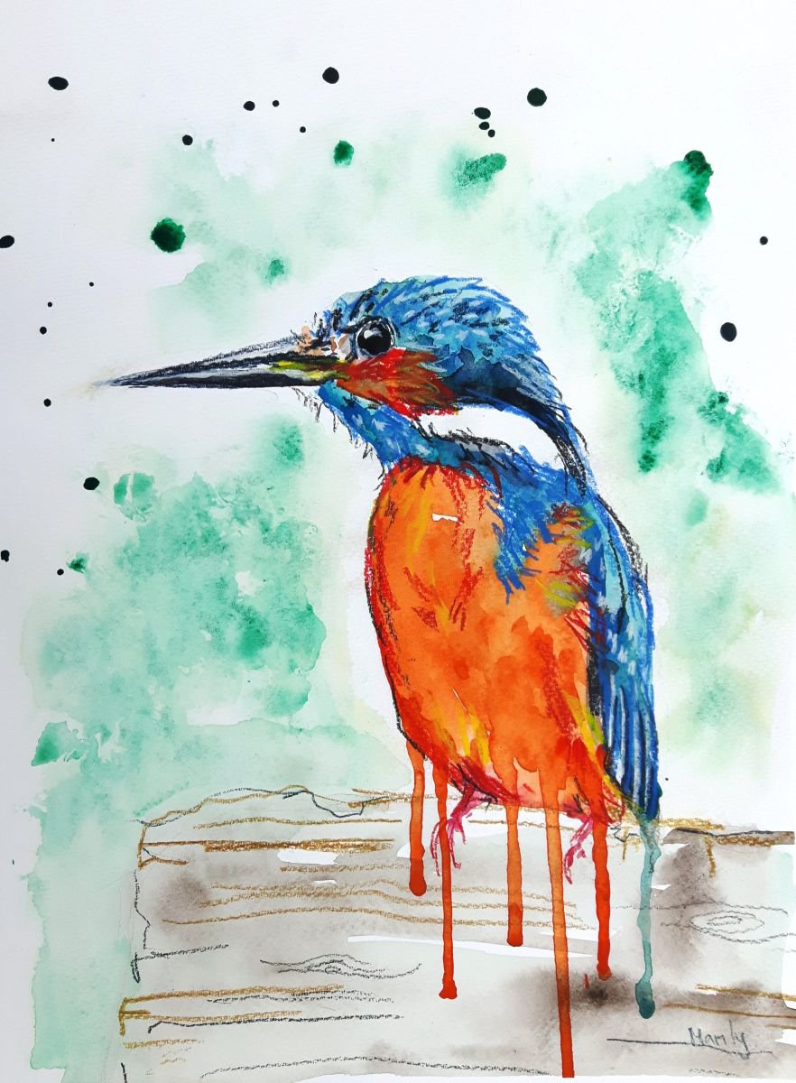 Kingfisher by Marily Valkijainen