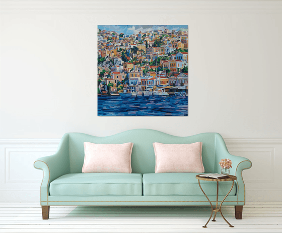 The city of Symi, 2022