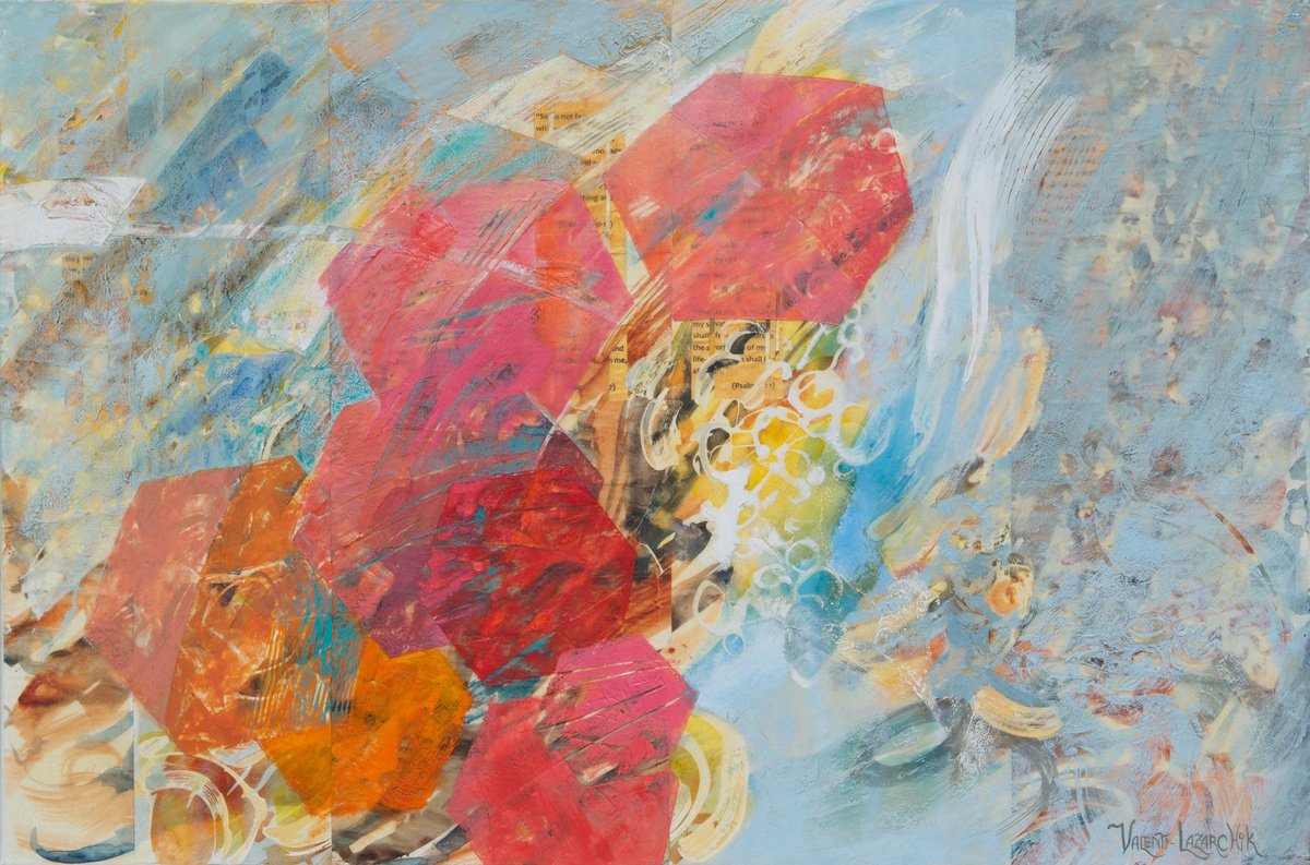 Through It All By Gina Valenti-Lazarchik, 36 X 24, Artwork For Sale On Artfinder