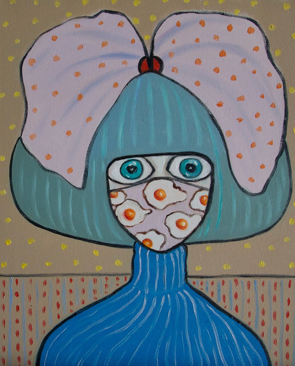 Staying safe Oil painting by Ta Byrne Artfinder