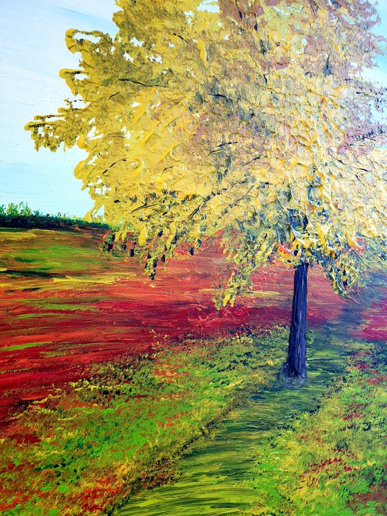 Tree in the meadow
