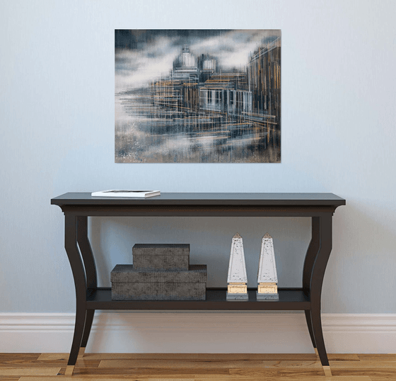 Venice In Evening Mist