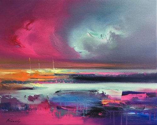 Pink Oasis by Beata Belanszky Demko