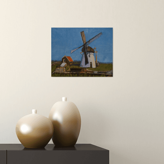 Windmill in the fields