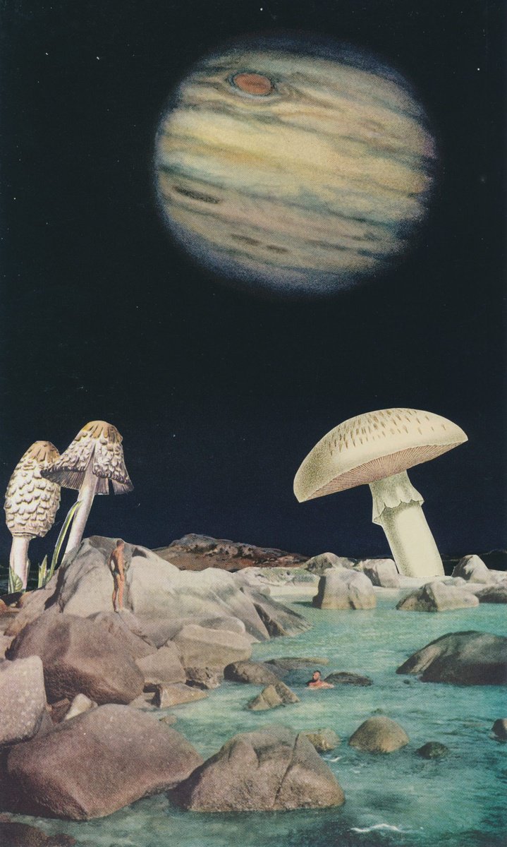 View From a Jupiter Moon by Paper Draper