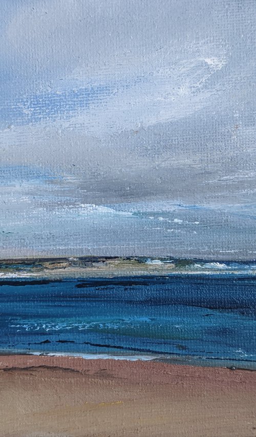 Miniature Weymouth Coastline by Jo Earl