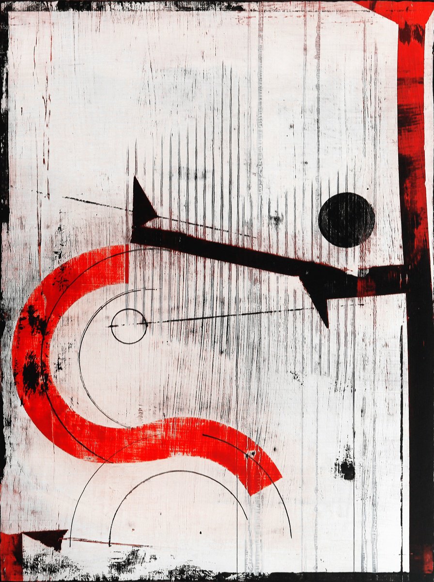Expressive Painting , Abandoned Territory 10. By Petr Strnad, 12 X 16, Artwork For Sale On Artfinder