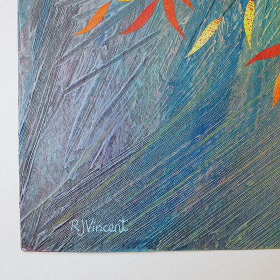 Weeping Willow with Dove